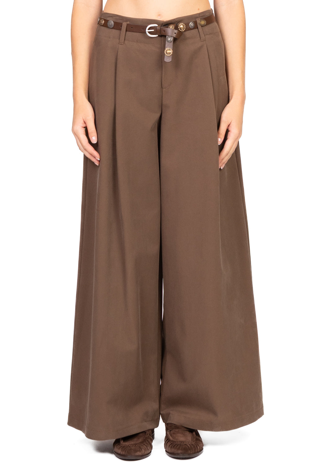 Tensione In - Pantalone palazzo con cintura Art. IN391