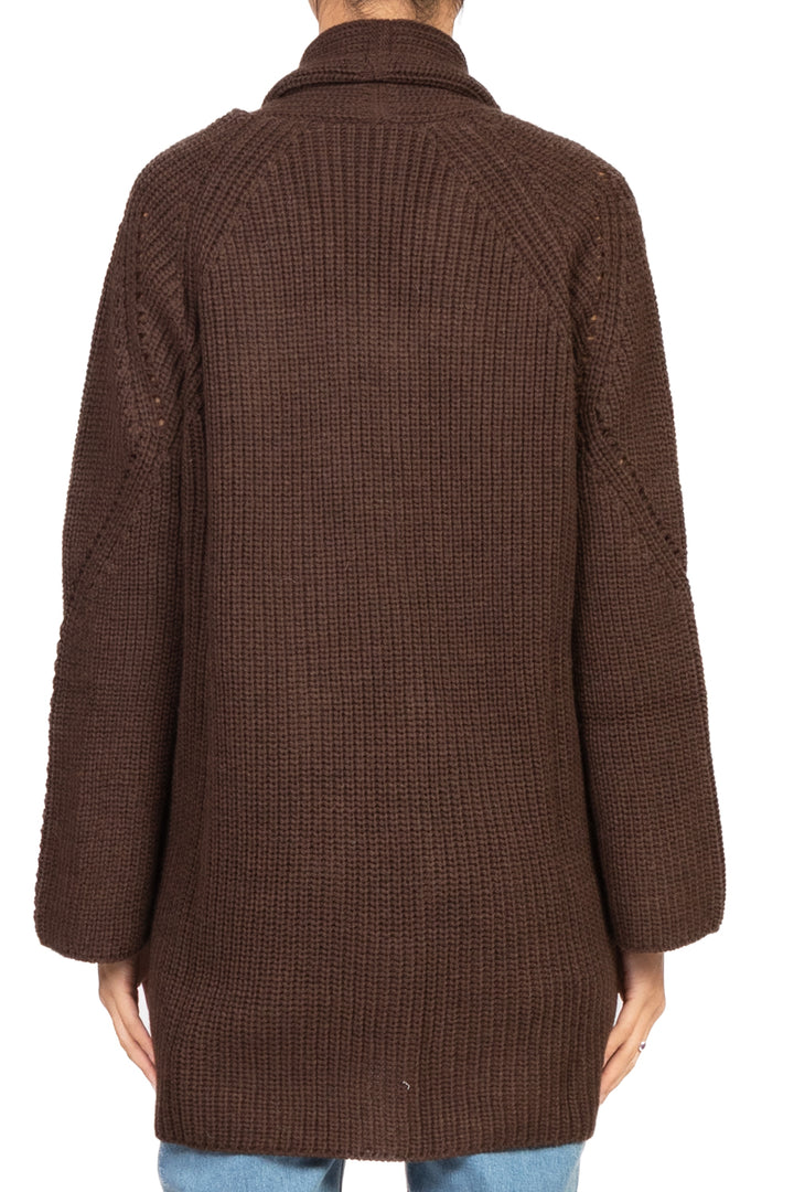 Vicolo - Cardigan doppio petto bottoni gioiello Art. 55117F