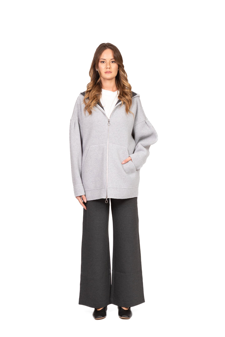 MM MaxMara - Giacca in maglia con cappuccio SOTTILE Art. 2526916018