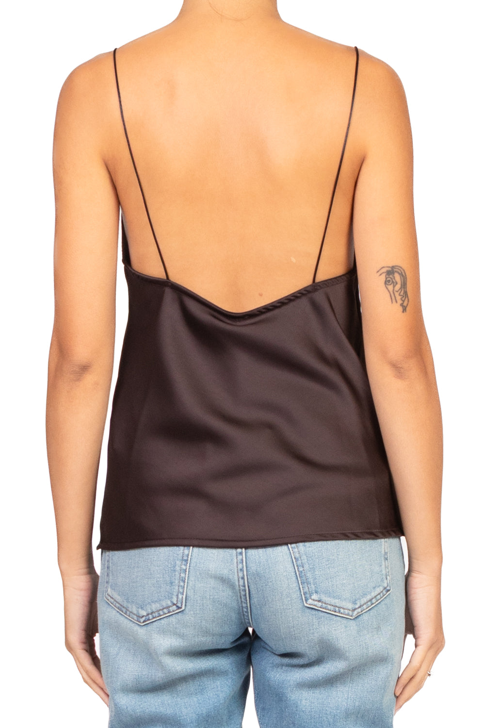 Tensione In - Top satin con pizzo Art. 37528
