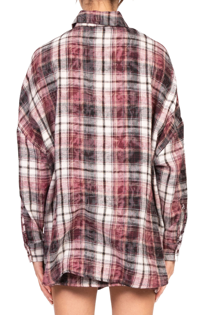 Vicolo - Camicia over check Art. TF0901