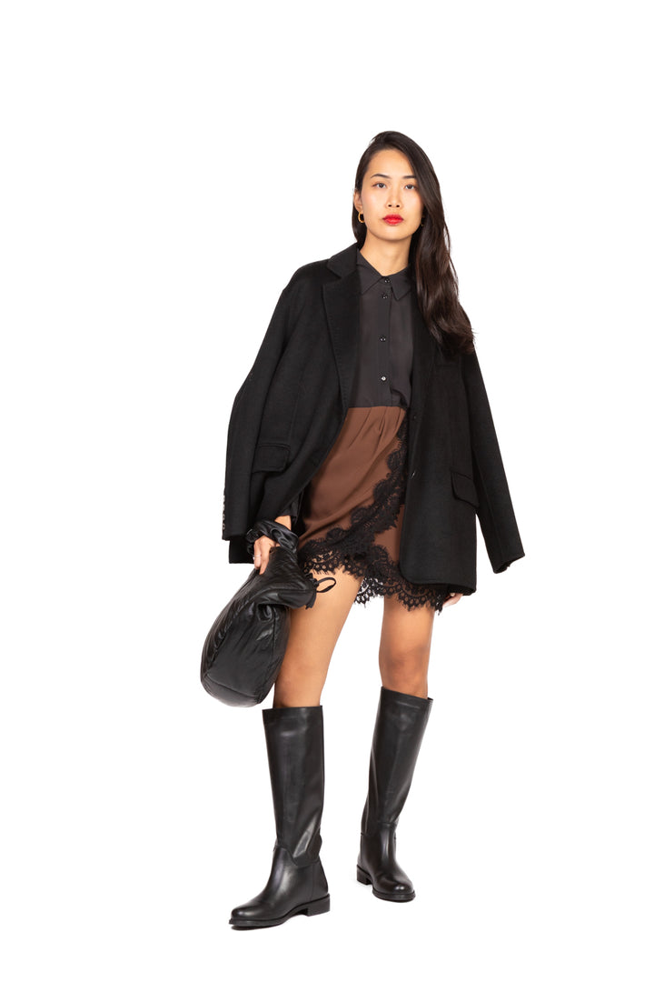 Tensione In - Mini gonna con pizzo Art. FW250018