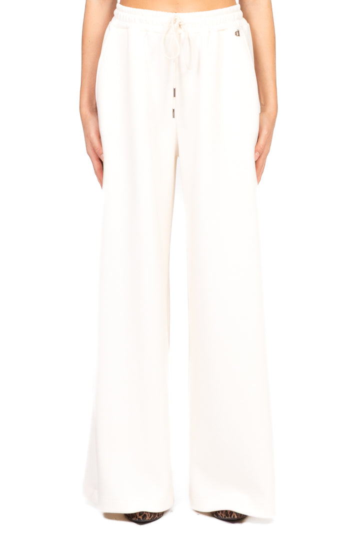 Dixie - Pantalone palazzo con coulisse neoprene Art. P067Y015
