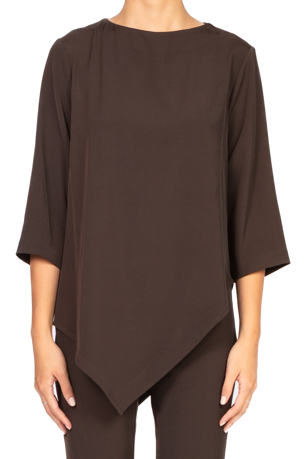 Tensione In - Blusa fluida asimmetrica Art. AI25540