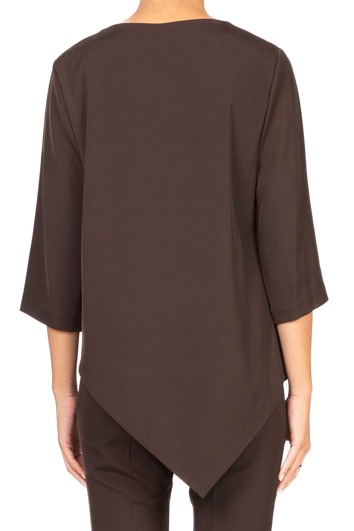 Tensione In - Blusa fluida asimmetrica Art. AI25540