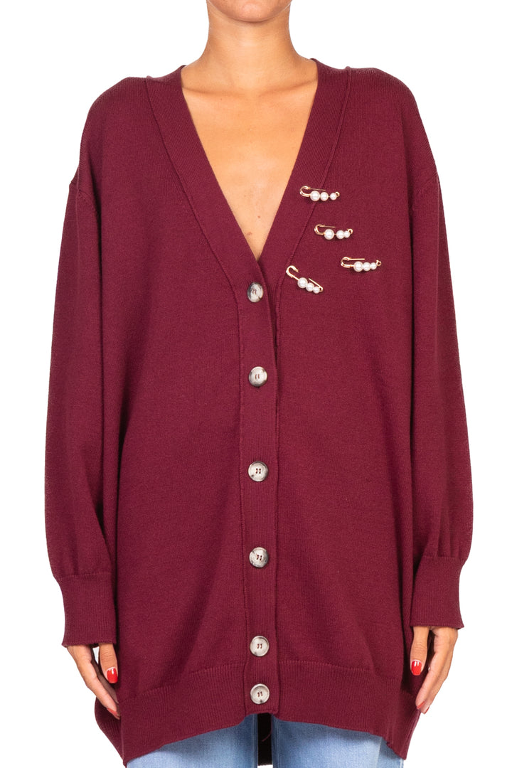 Vicolo - Cardigan con spille Art. 77008F