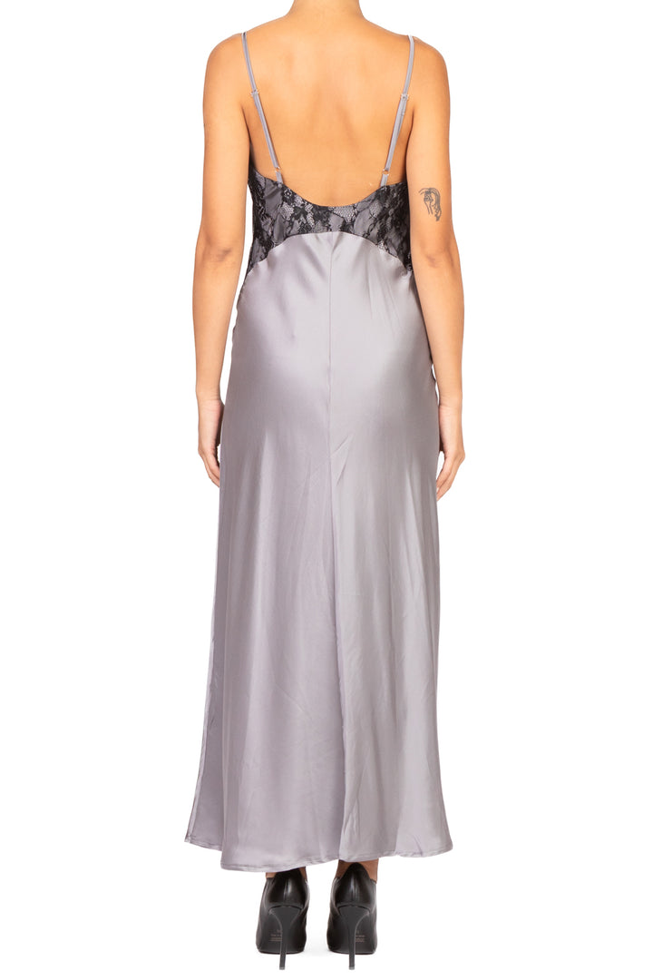 Vicolo - Abito satin con pizzo Art. TF1089