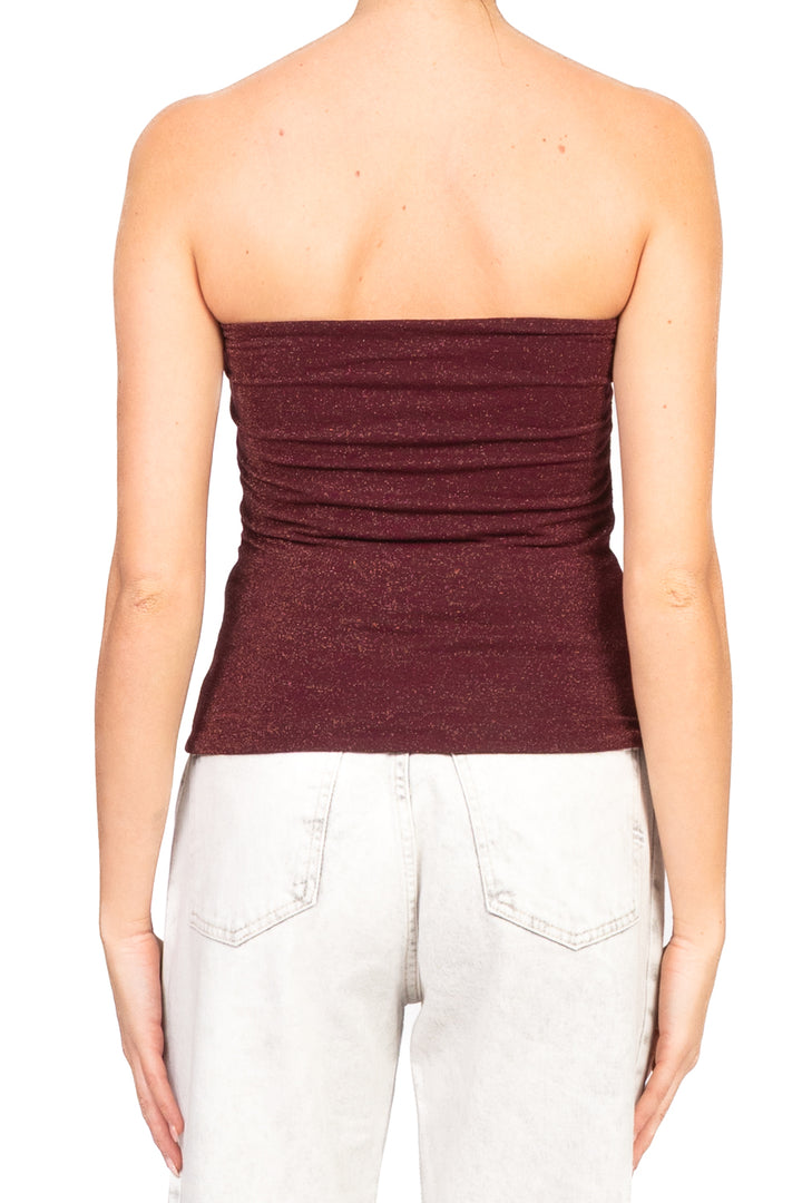 Kontatto - Top a fascia lurex Art. MR5037N