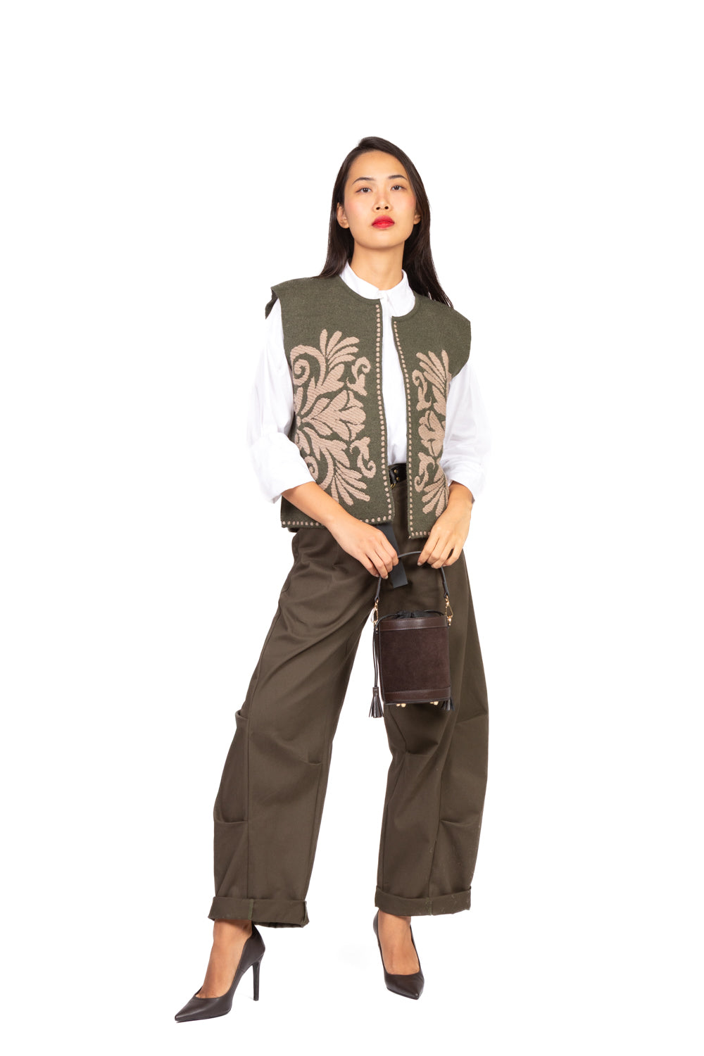 Have One - Pantalone balloon con cintura Art. PVE-P171