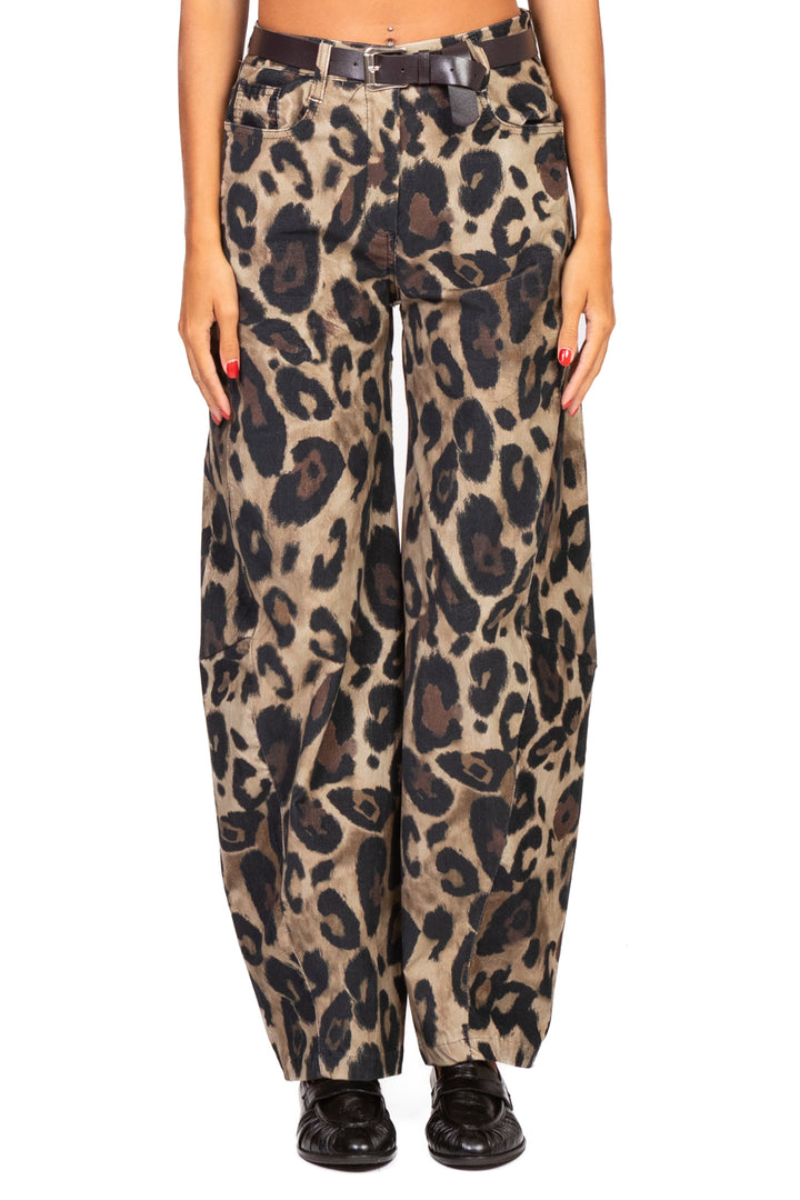 Have One - Pantalone barrel animalier Art. PFW-P166