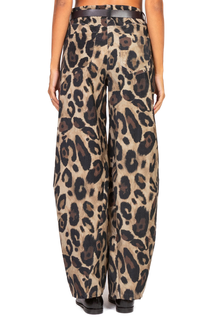 Have One - Pantalone barrel animalier Art. PFW-P166