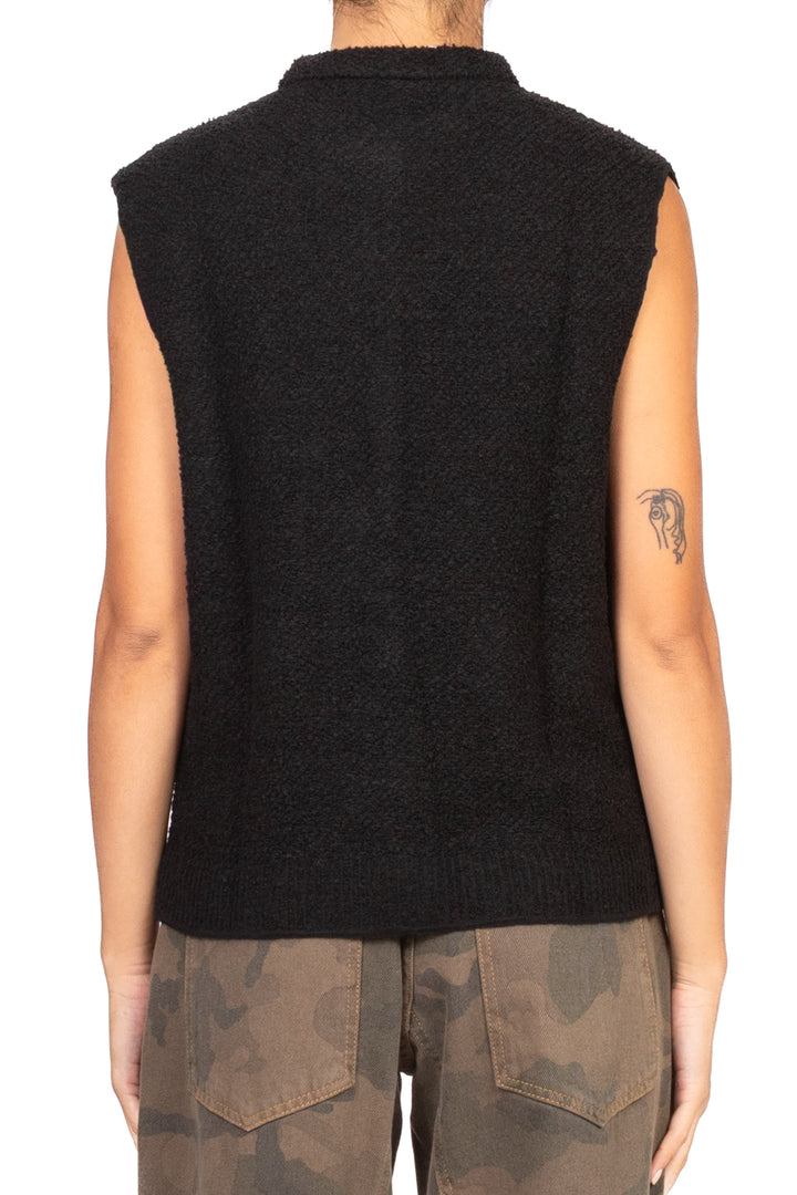 Tensione In - Gilet in maglia bouclé Art. W5HMT12A428