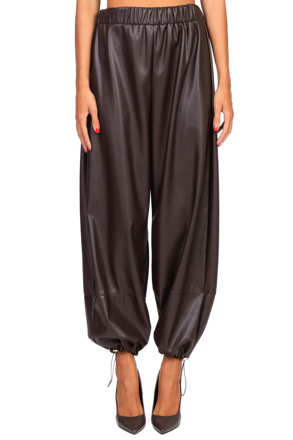 Vicolo - Pantalone jogger ecopelle Art. TF1043