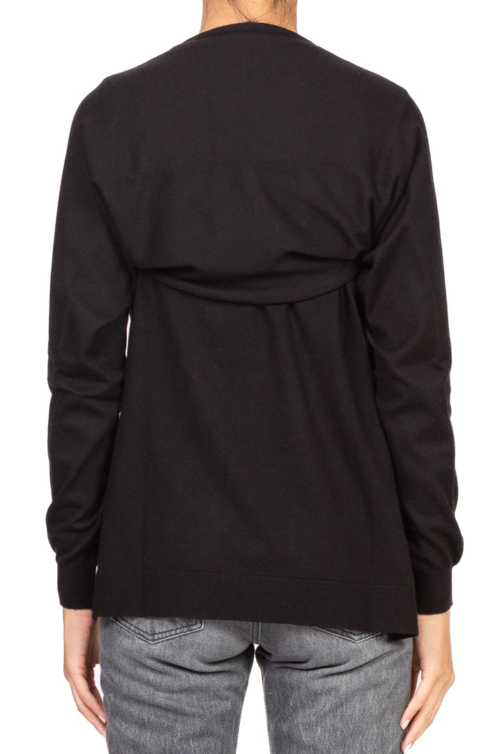 Vicolo - Maglia lunga smanicata con coprispalla Art. 22147F