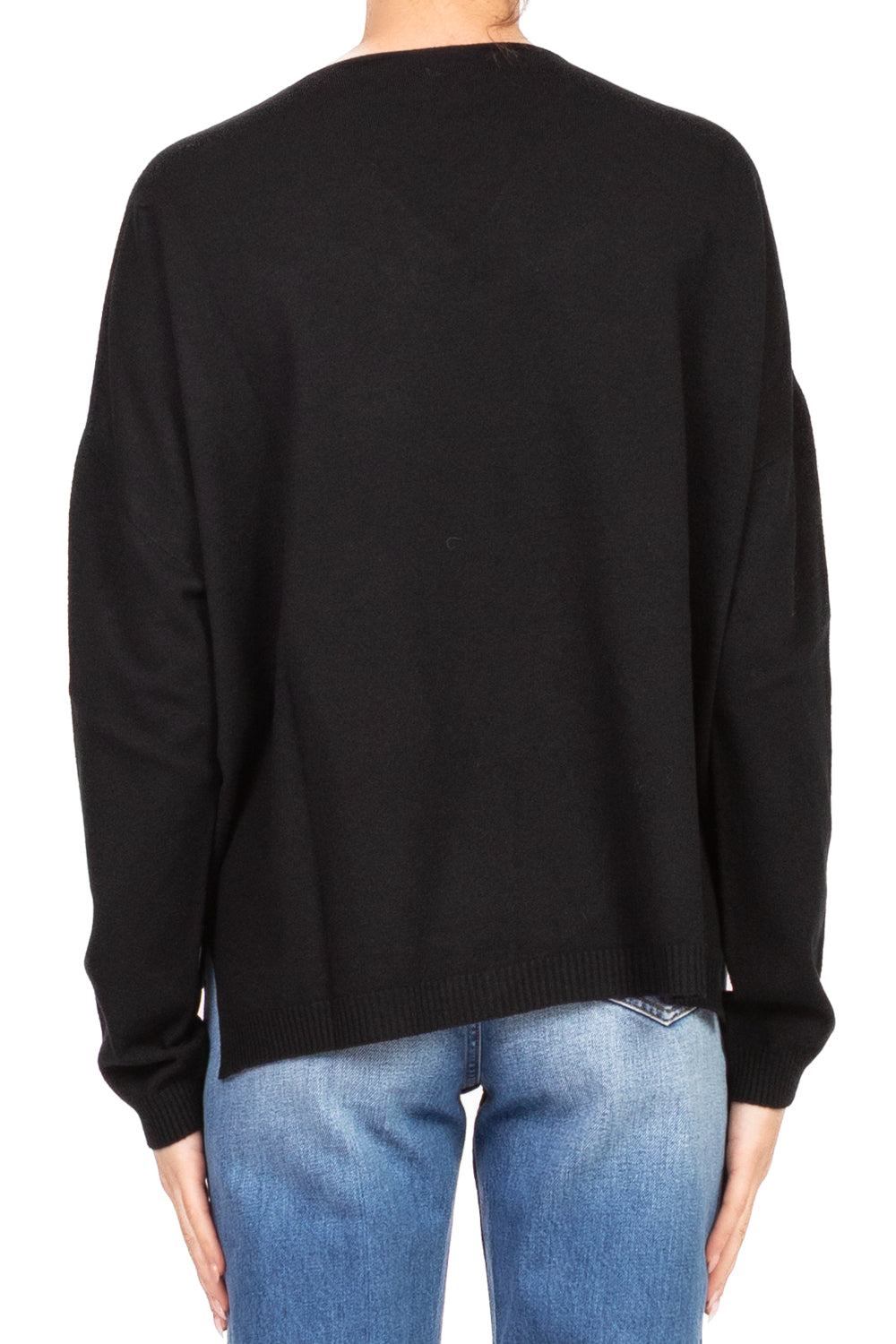 Tensione In - Maglia scollo V a scatoletta Art. D78011AI25