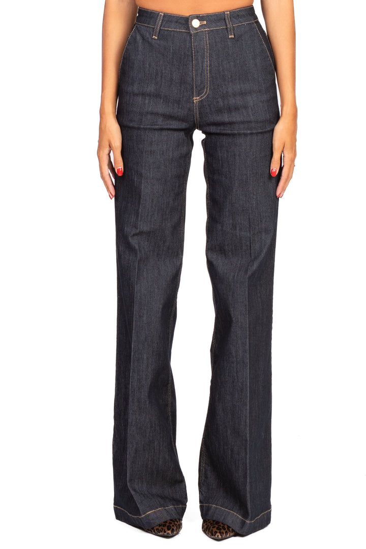 Vicolo - Jeans ELENA palazzo tasca filo Art. DF5086