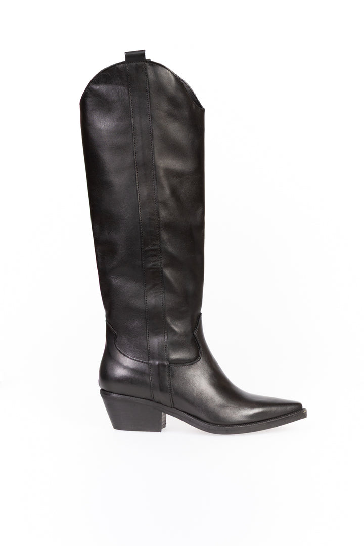Divine Follie - Stivale texano in pelle Art. 9230