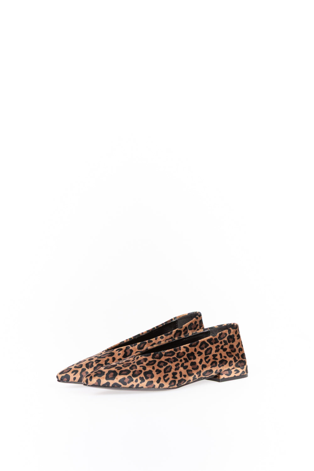 Ovyé - Ballerina in suede animalier Art. LF411A089CLU