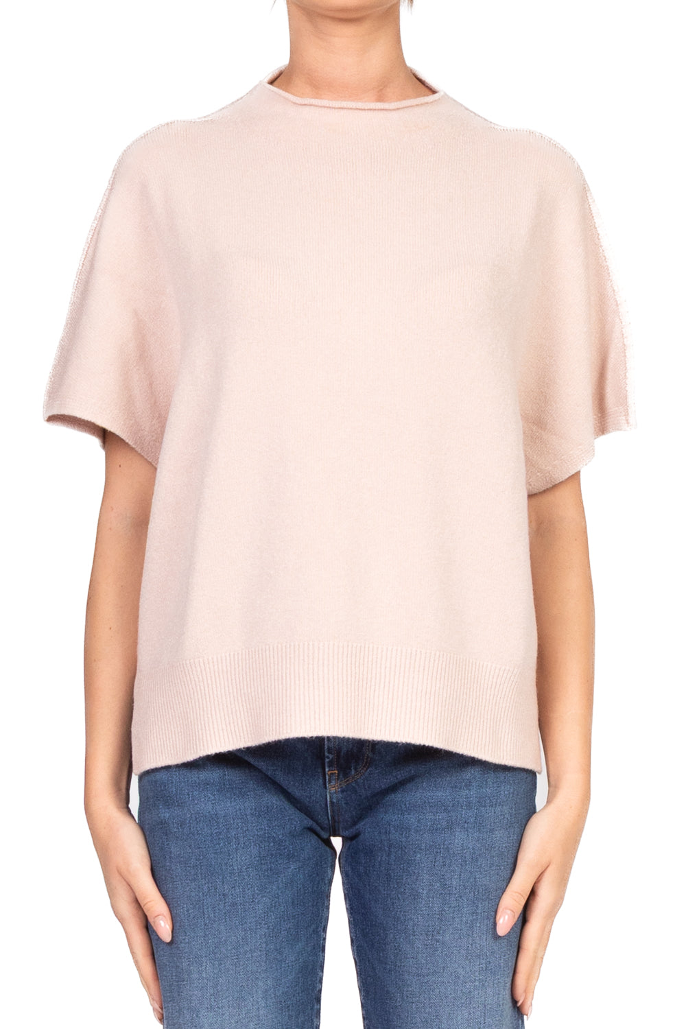 Kontatto - Maglia smanicata collo cratere Art. 3M0840C