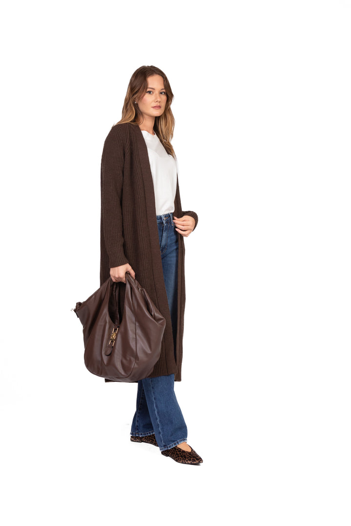 Vicolo - Cardigan lungo aperto Art. 55046F