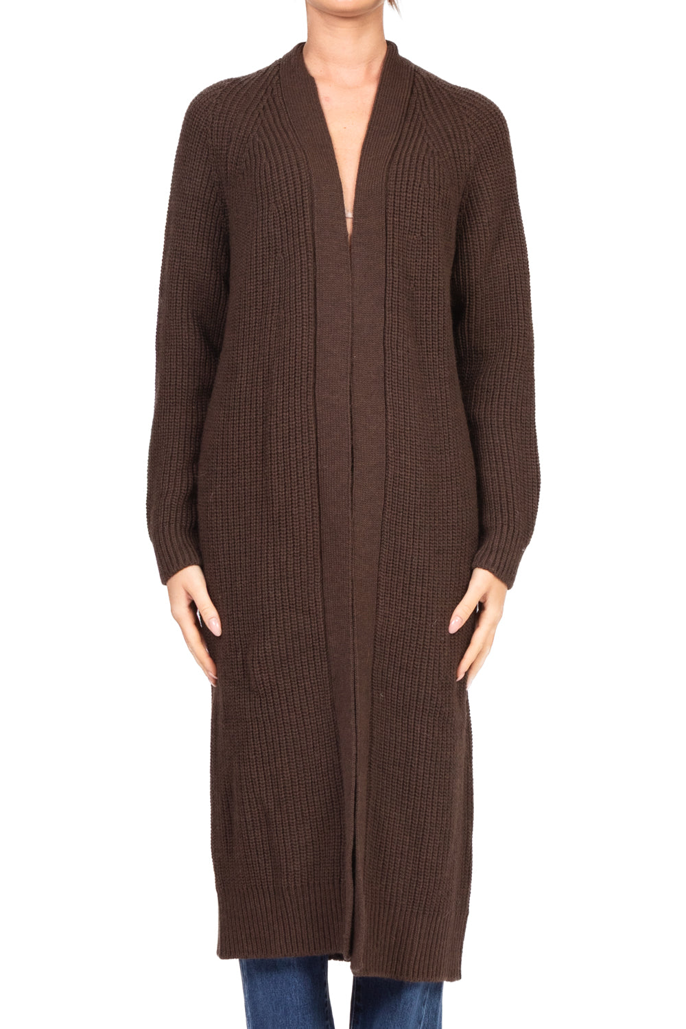 Vicolo - Cardigan lungo aperto Art. 55046F