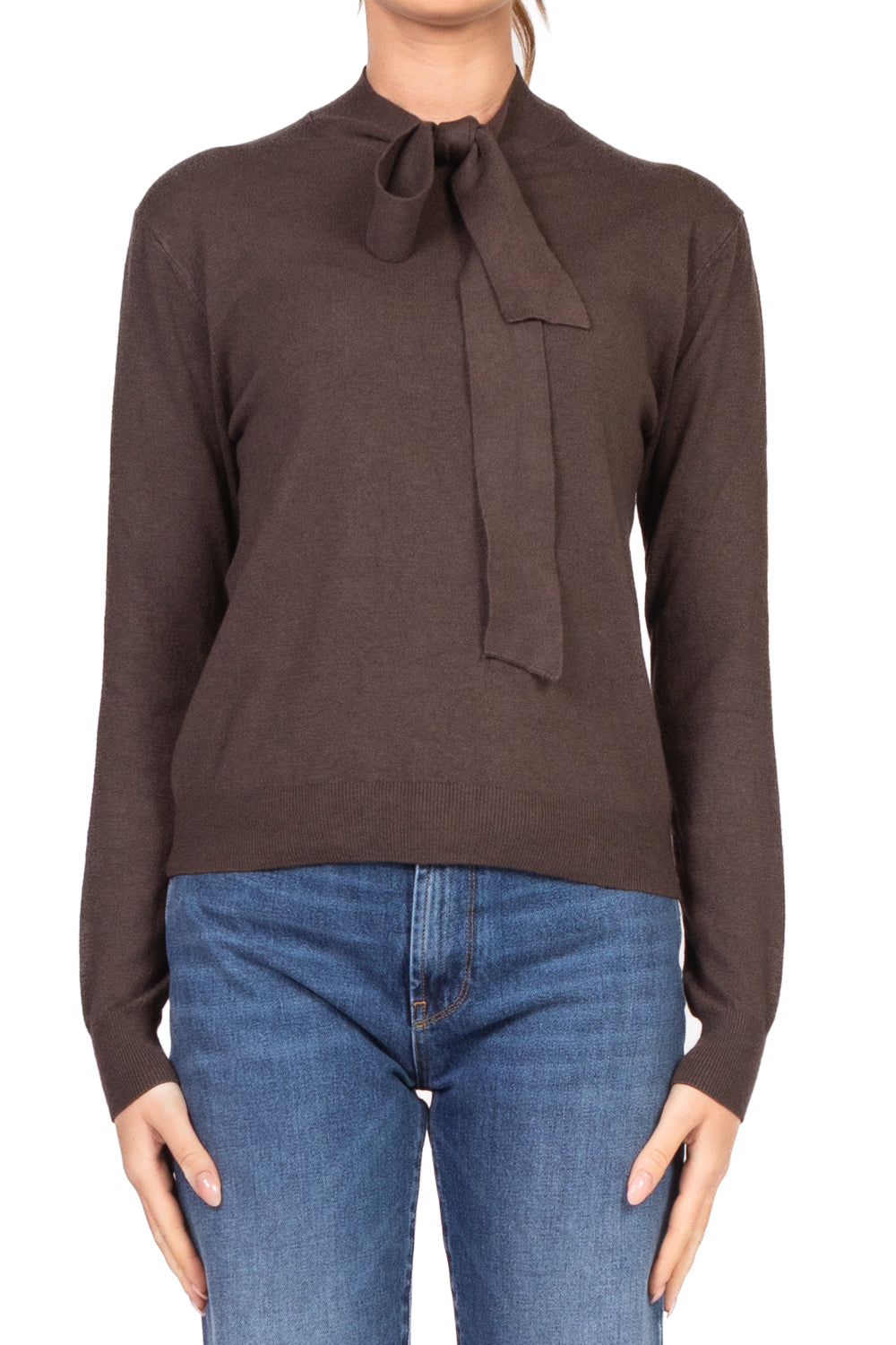 Vicolo - Maglia colletto fiocco Art. 44005F