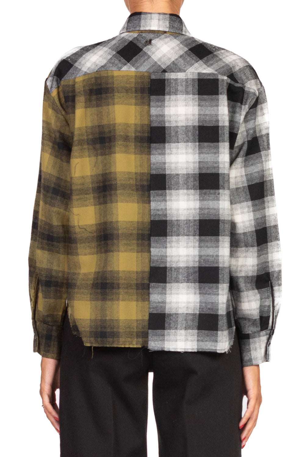 Dixie - Camicia check taglio vivo Art. CFH5YIZ
