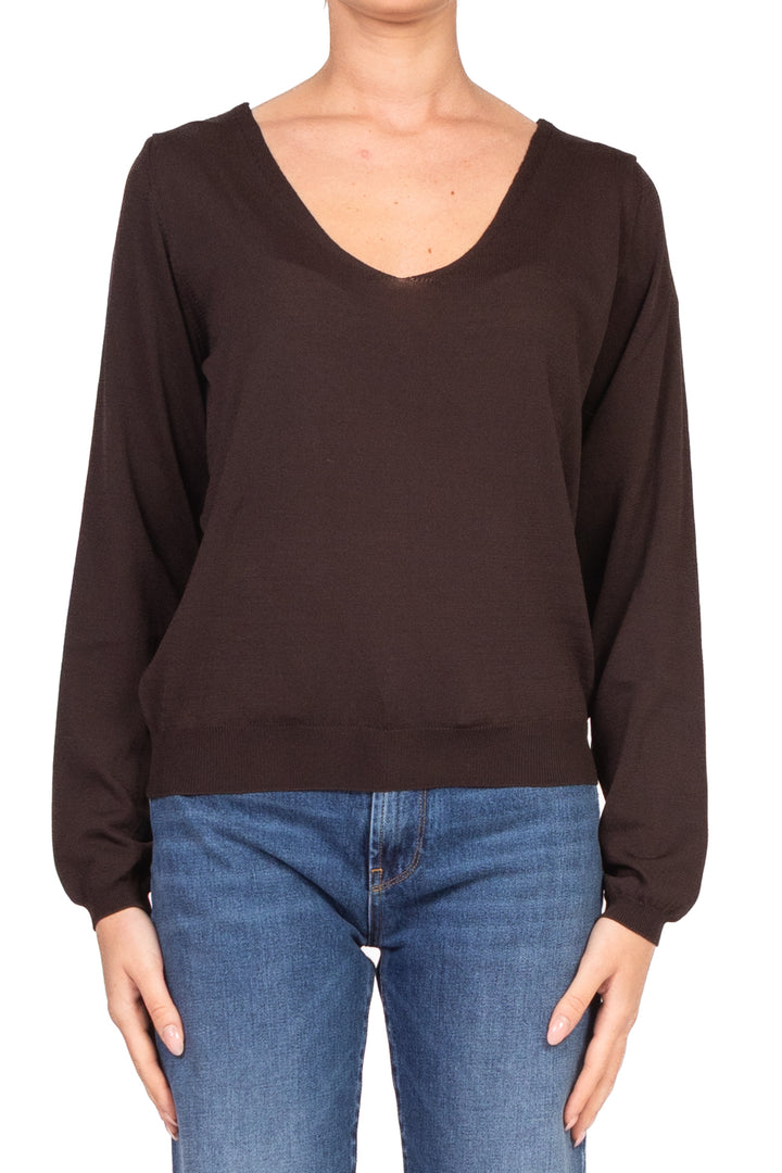Vicolo - Maglia doppio scollo V  Art. 44034F