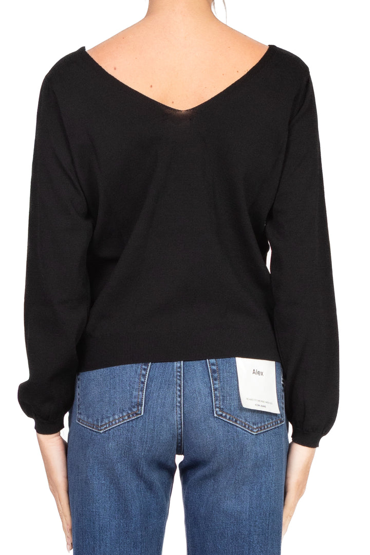Vicolo - Maglia doppio scollo V  Art. 44034F