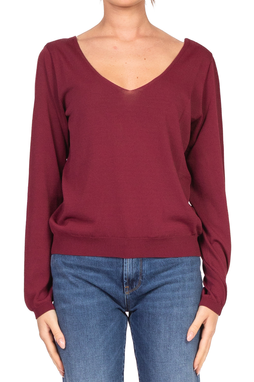 Vicolo - Maglia doppio scollo V  Art. 44034F