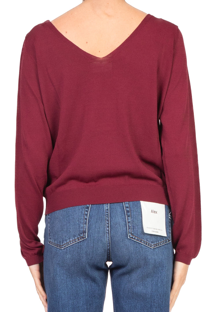 Vicolo - Maglia doppio scollo V  Art. 44034F