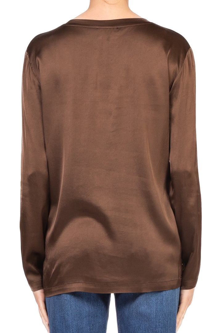 Vicolo - T-Shirt in satin manica lunga Art. TF0244