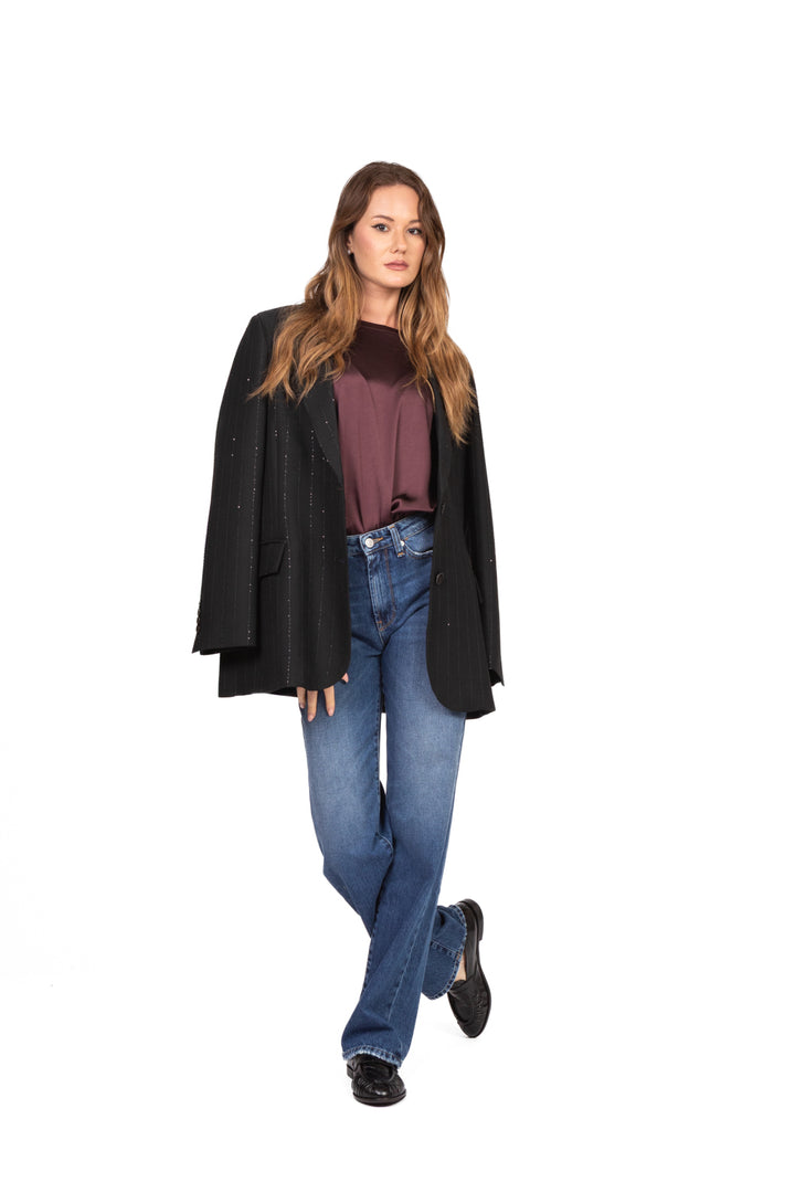 Vicolo - T-Shirt in satin manica lunga Art. TF0244