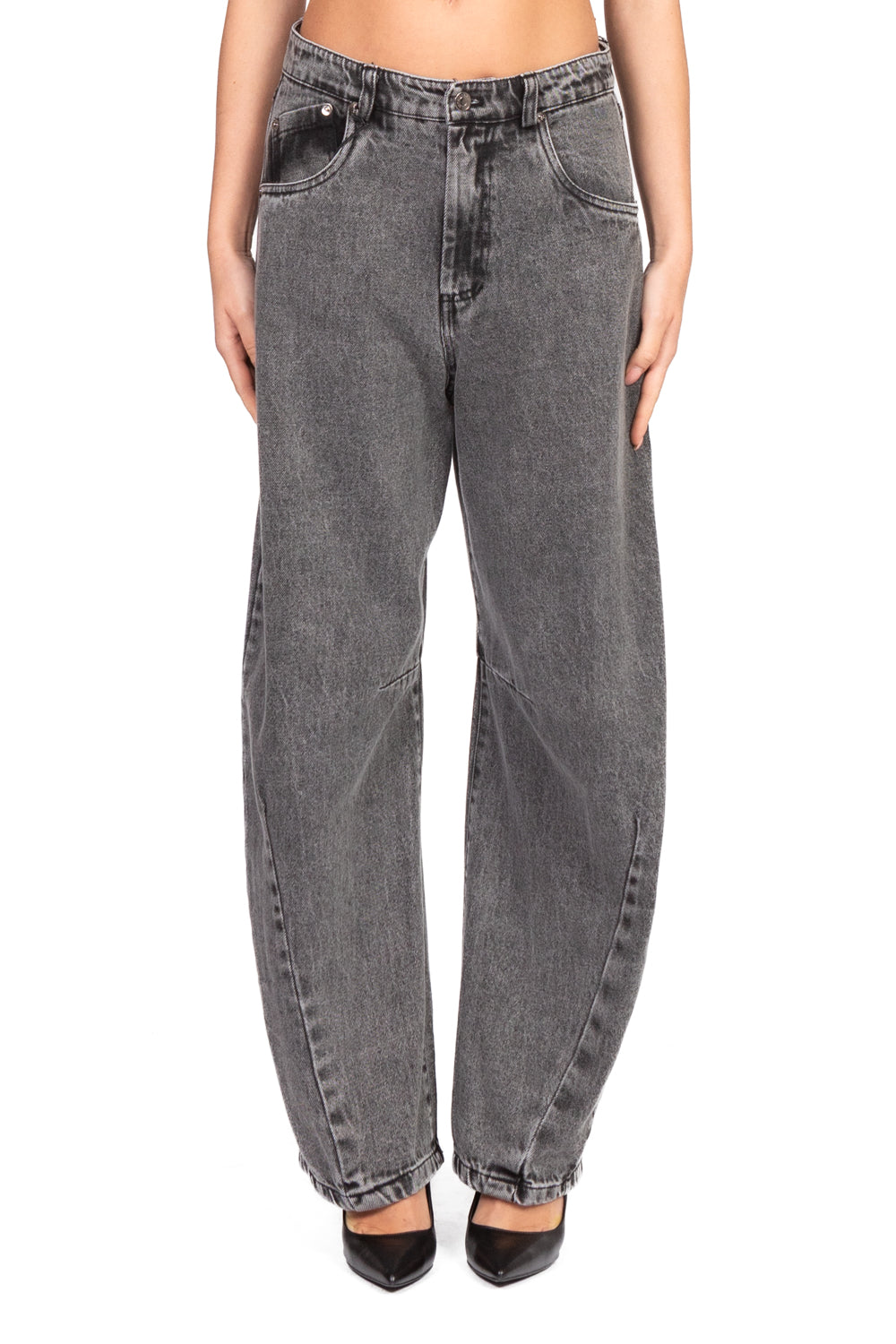 Tensione In - Jeans barrel Art. W25P398