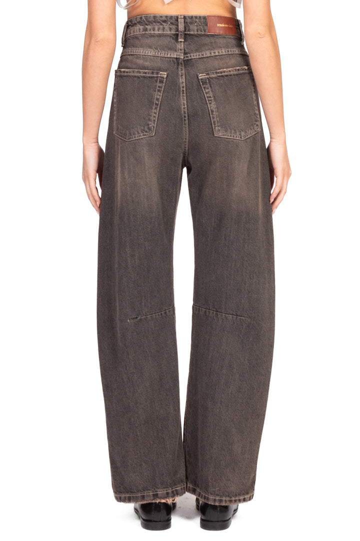 Tensione In - Jeans barrel con borchie Art. GLENDA-APP