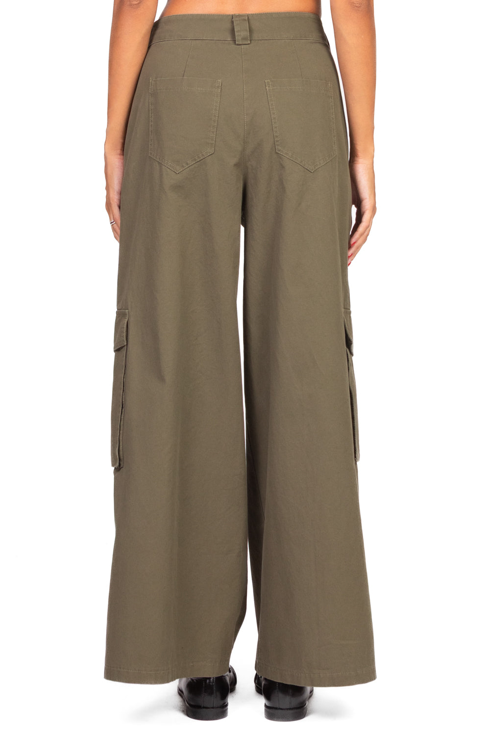 Tensione In - Pantalone palazzo cargo Art. HM706