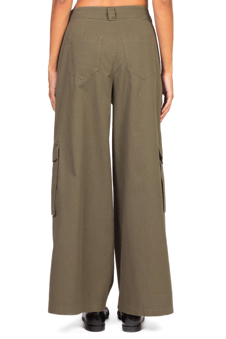 Tensione In - Pantalone palazzo cargo Art. HM706