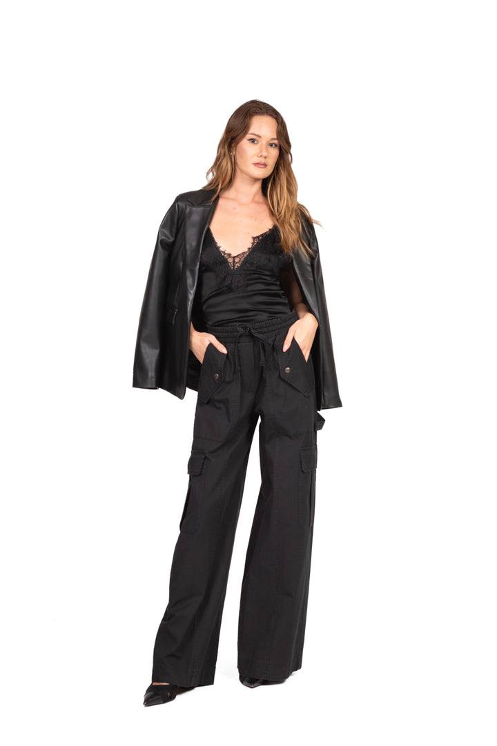 Tensione In - Pantalone cargo con coulisse Art. 37629