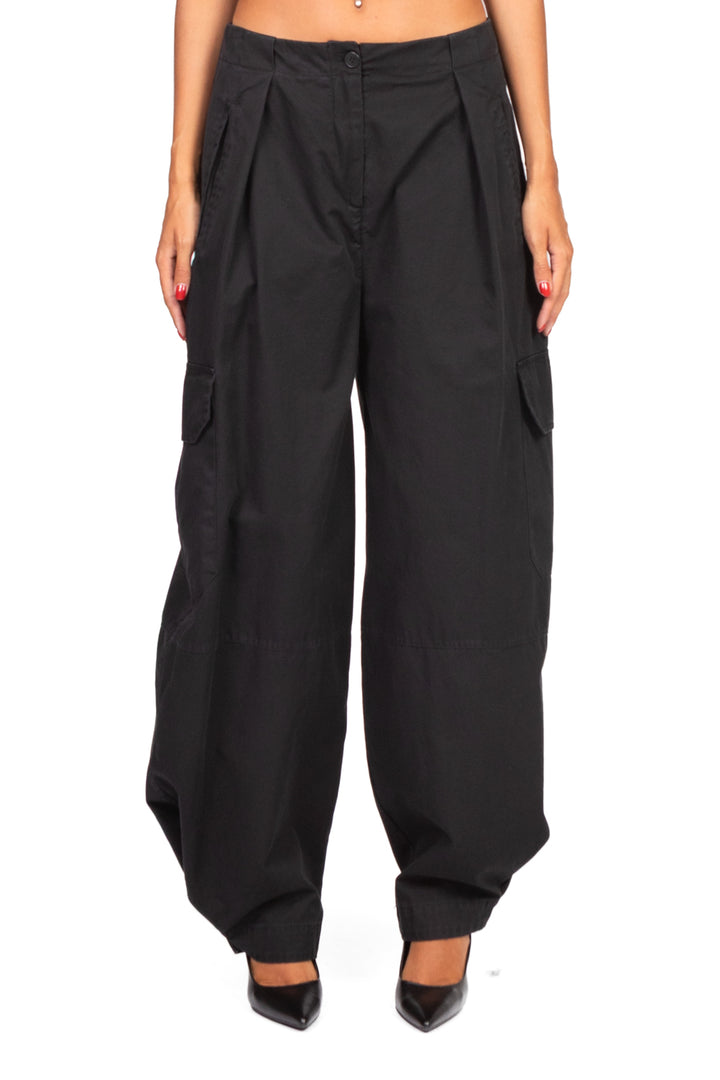 Tensione In - Pantalone barrel cargo Art. 37586