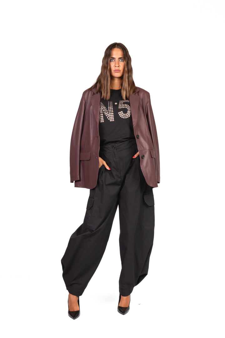 Tensione In - T-shirt N5 con borchie Art. 37593