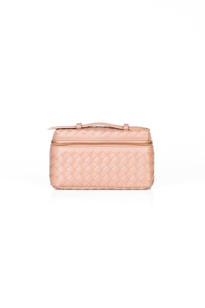 Upper - Borsa mini bauletto intrecciata