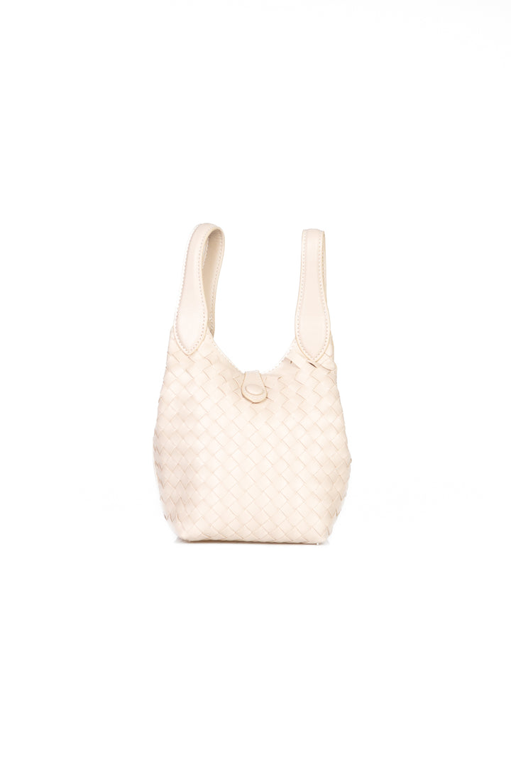 Upper - Borsa secchiello intrecciata