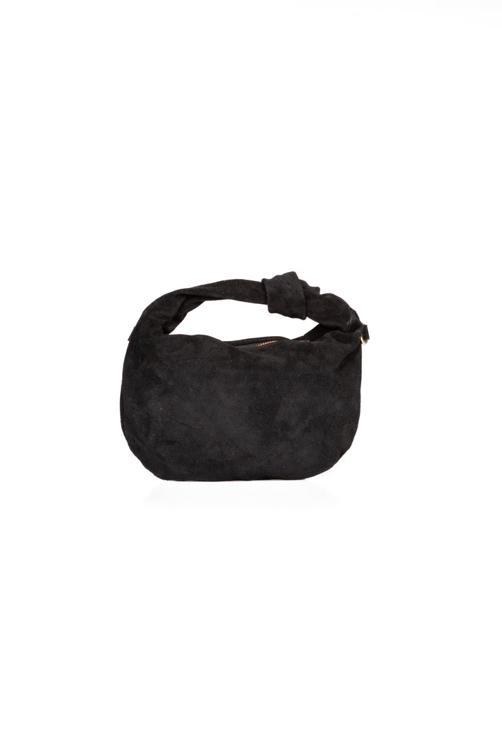 Upper - Borsa scamosciata con nodo