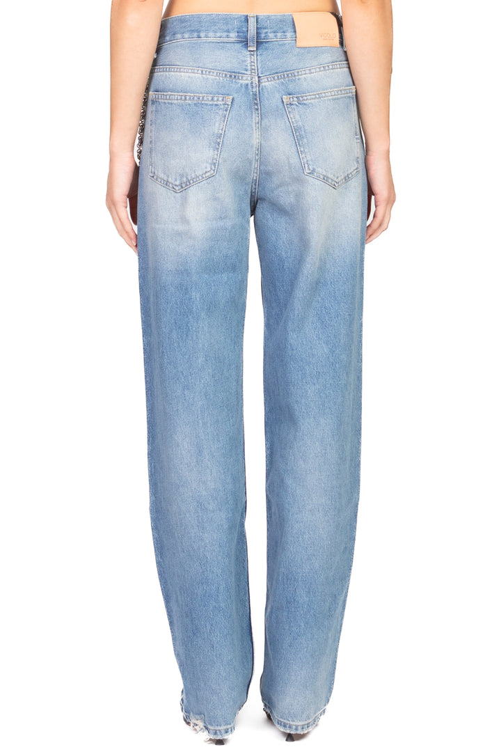 Vicolo - Jeans ADRIANA gamba dritta con catena Art. DF5063