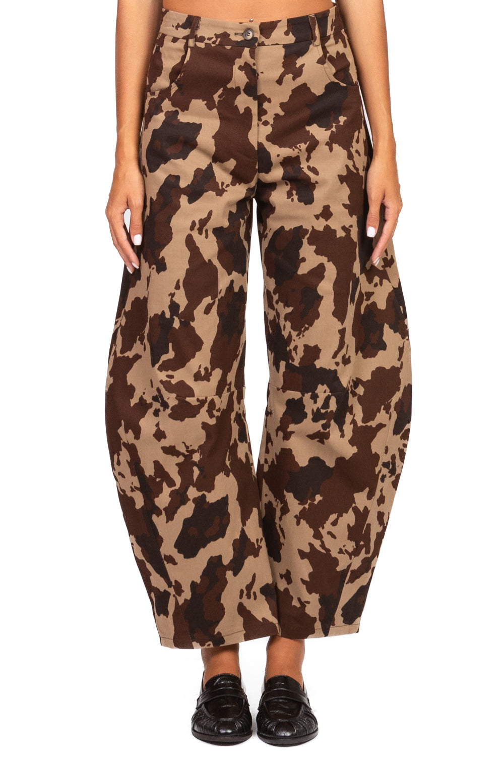 Imperial - Pantalone balloon pezzato Art. P6E5KBD