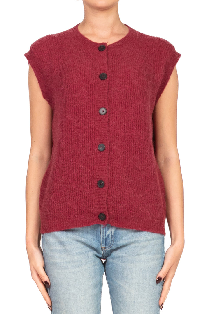 Vicolo - Gilet con bottoni girocollo Art. 77232F