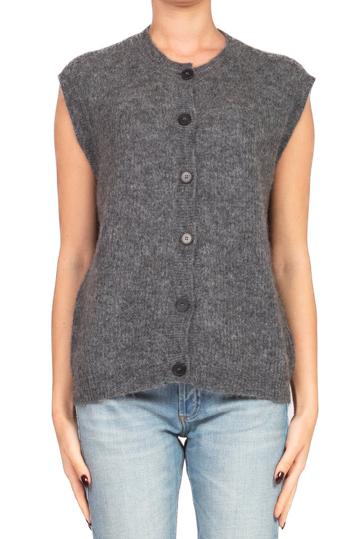 Vicolo - Gilet con bottoni girocollo Art. 77232F