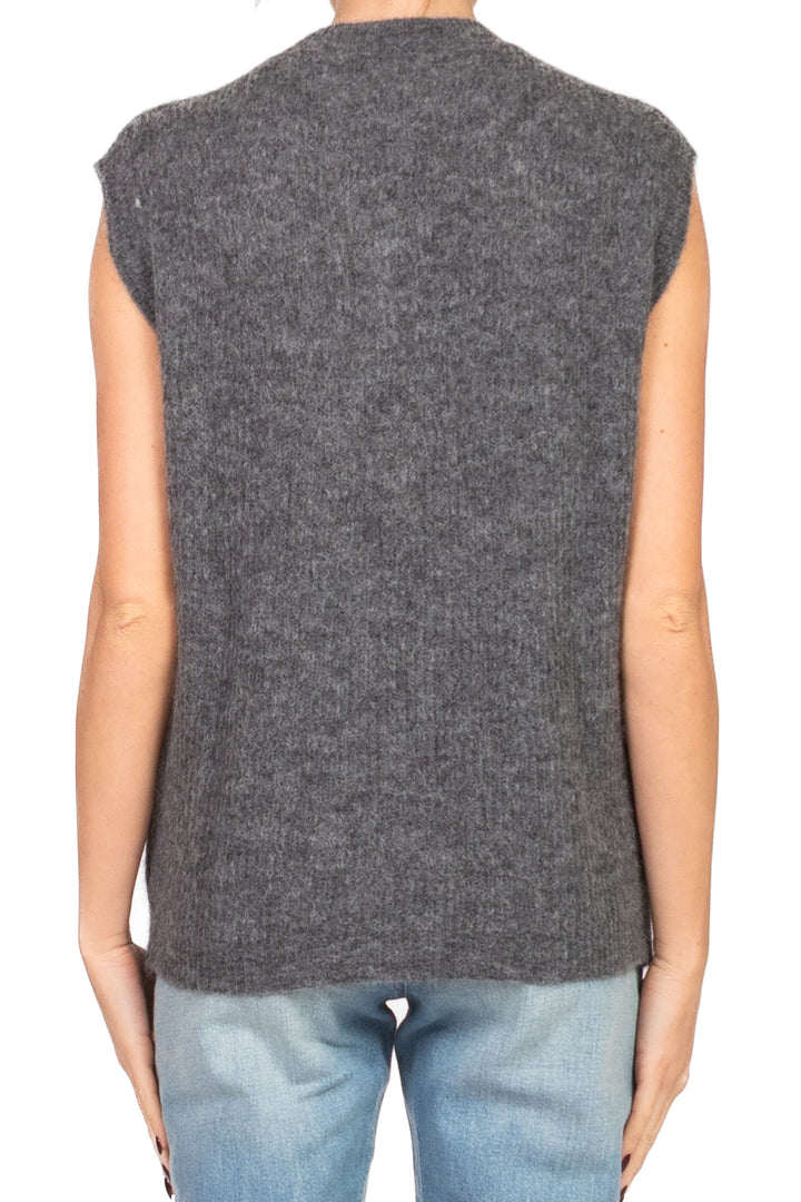 Vicolo - Gilet con bottoni girocollo Art. 77232F