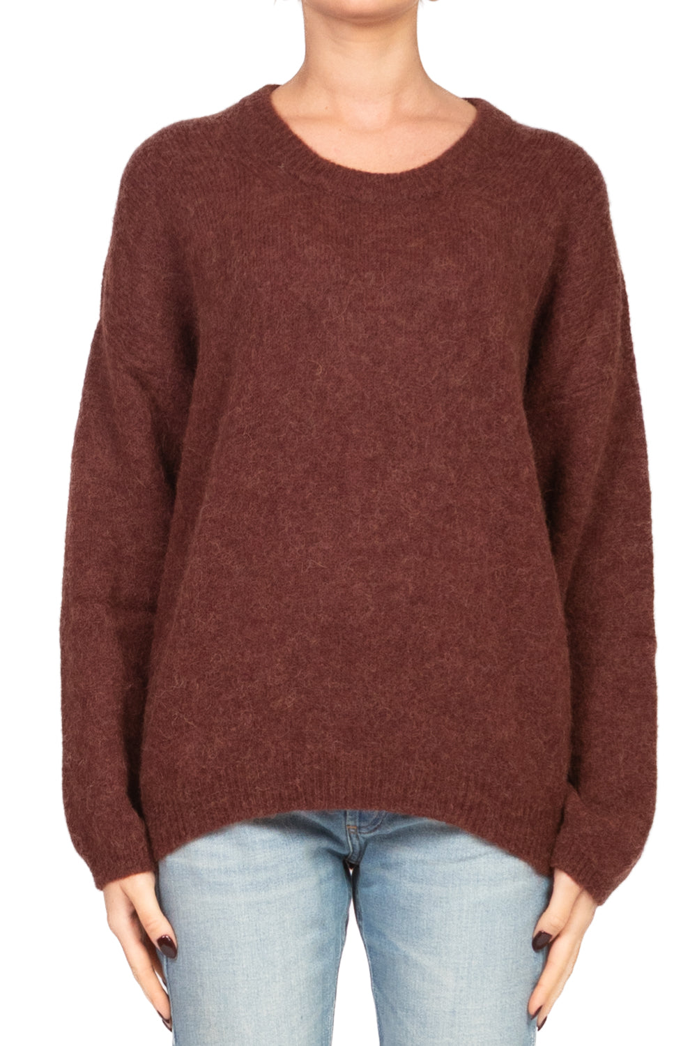 Vicolo - Maglia mohair girocollo Art. 55147F