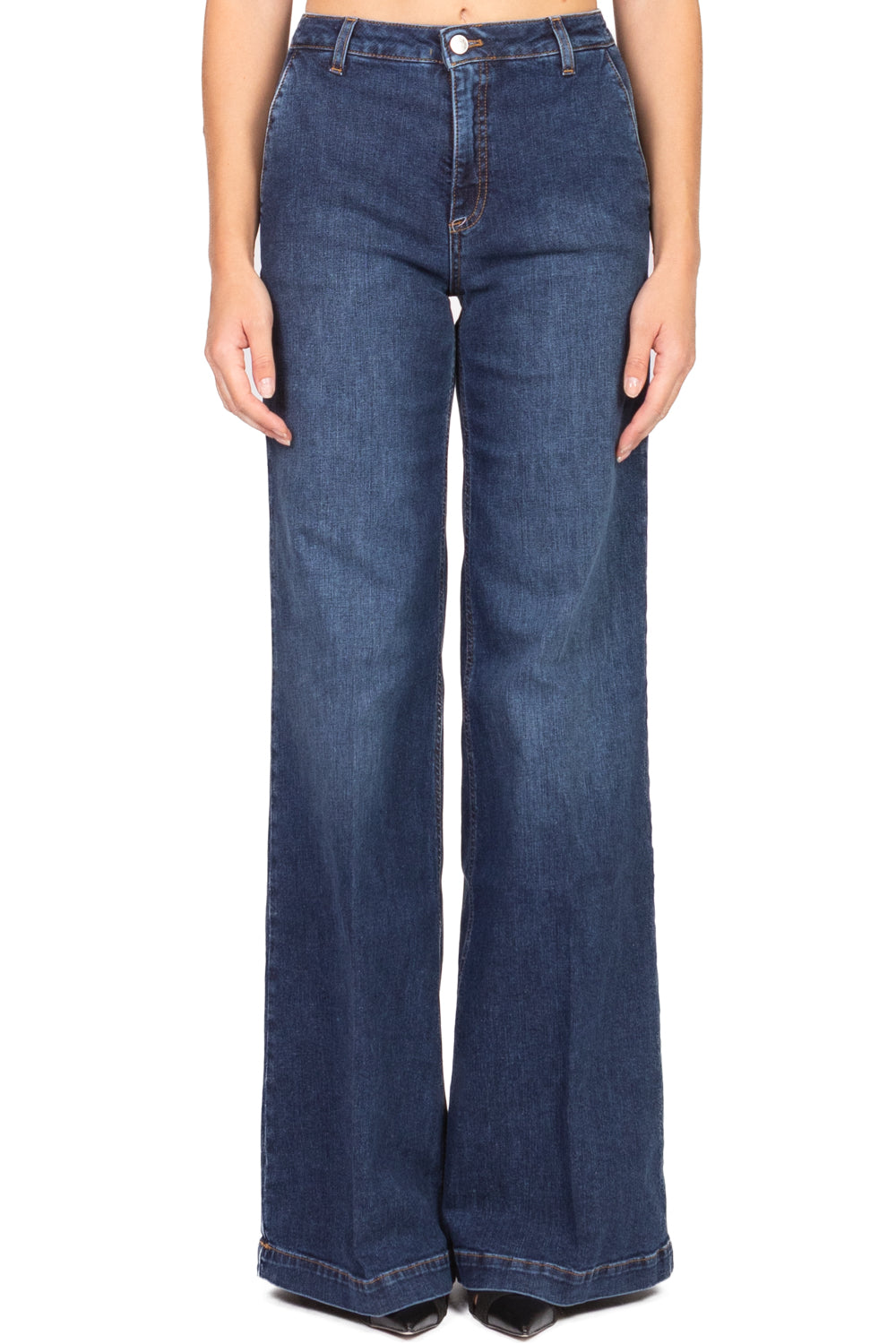 Vicolo - Jeans ELENA palazzo tasca filo Art. DF5190